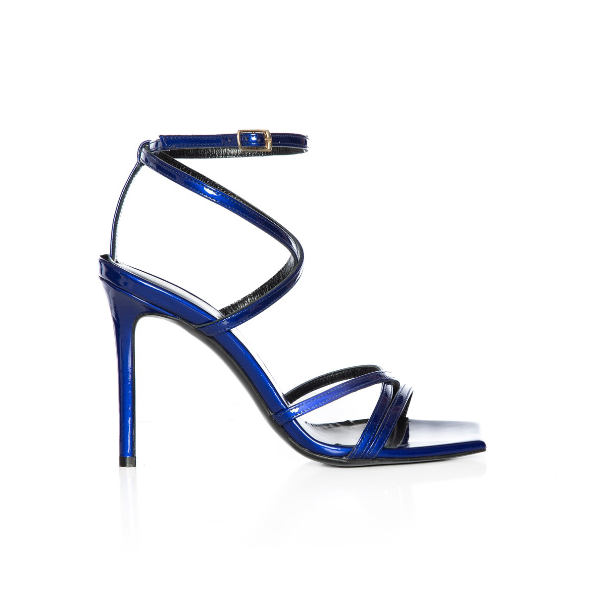 Matraş Kadın Topuklu Ayakkabı Sax Mavi 9FF-1477
