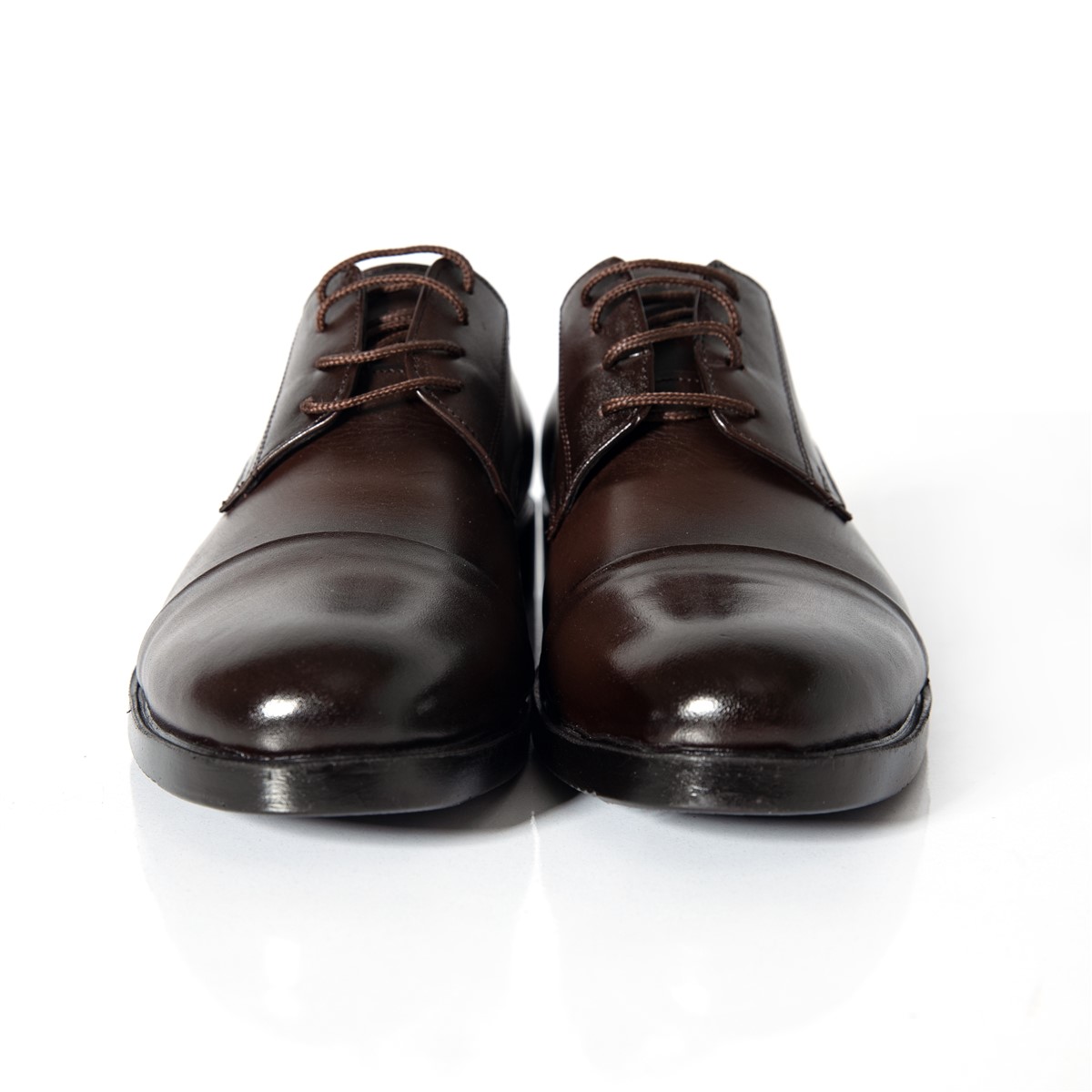 Matraş Erkek Deri Klasik Ayakkabı Kahve 9FF-7154