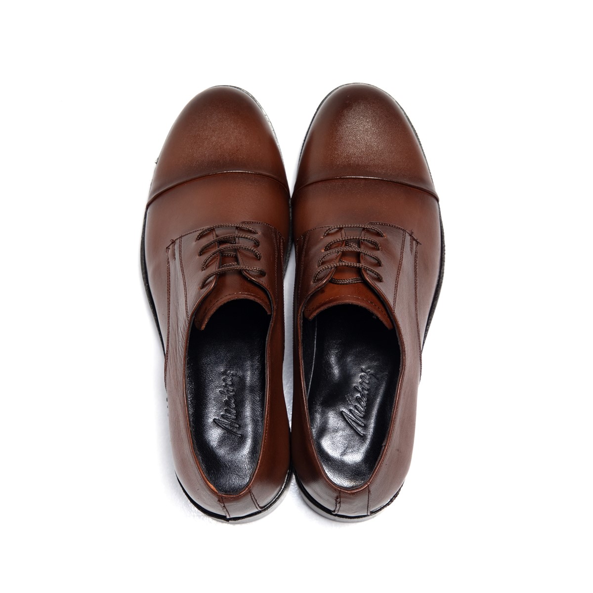 Matraş Erkek Deri Klasik Ayakkabı Taba 9FF-7154