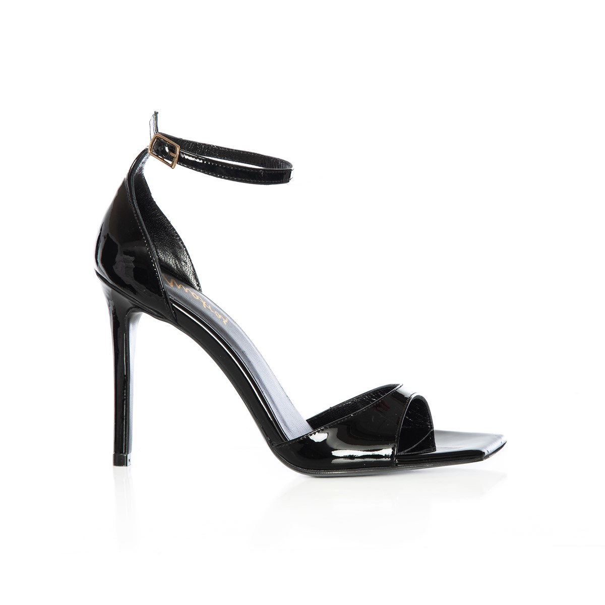 Matraş Kadın Topuklu Sandalet Siyah 9FF-1479