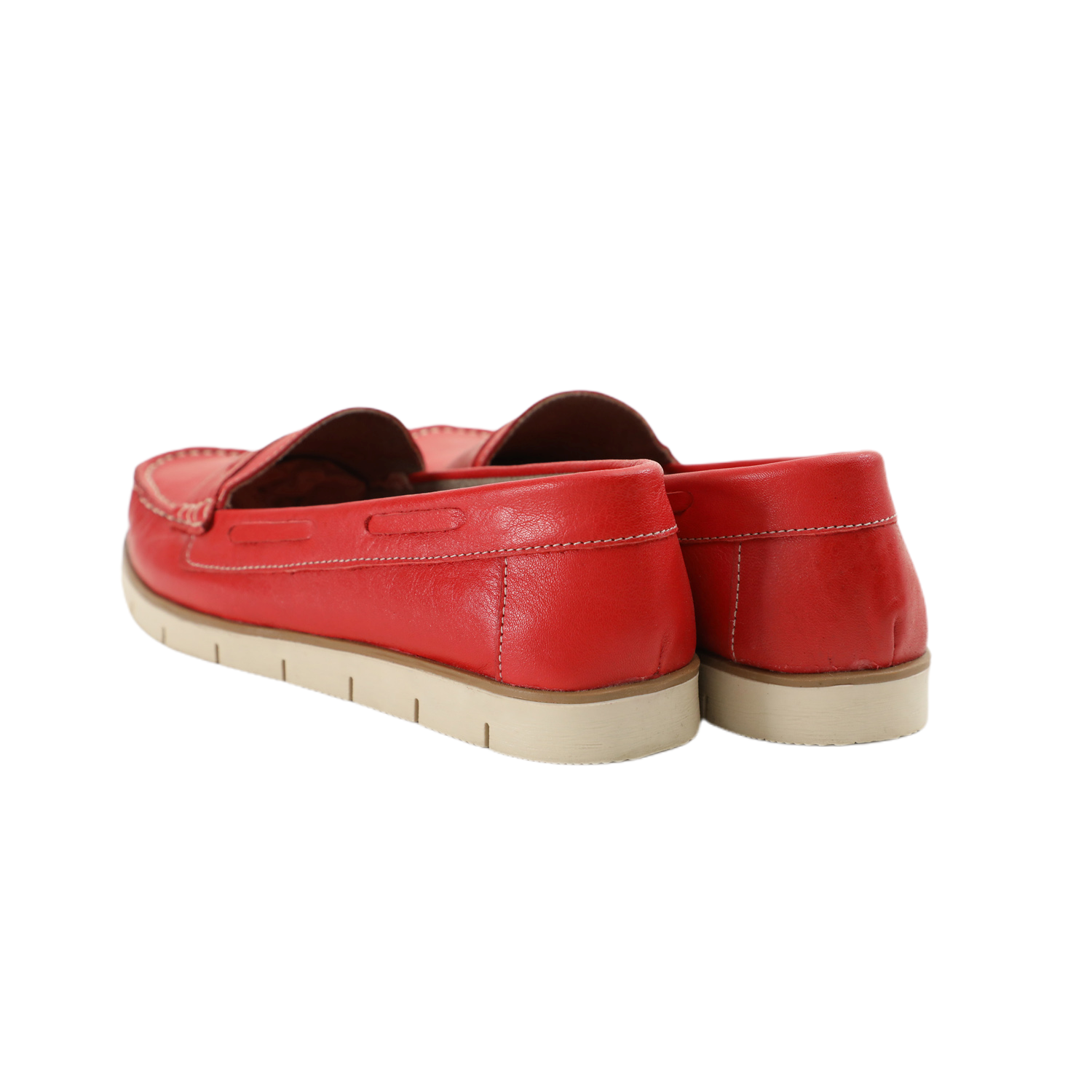 Matraş Kadın Loafer Ayakkabı  Kırmızı 9FF-1104