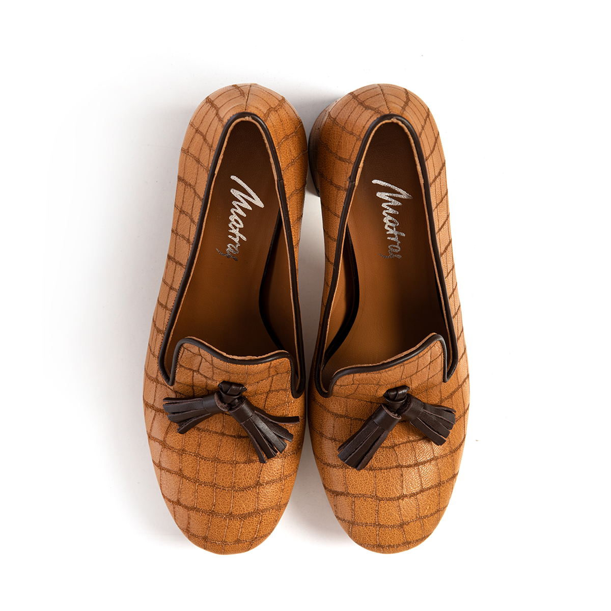 Matraş Kadın Deri Topuklu Ayakkabı 9FF-1386