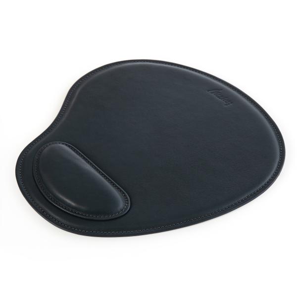 Matraş Gerçek Deri Bilek Destekli Mousepad Lacivert 0HH-1019