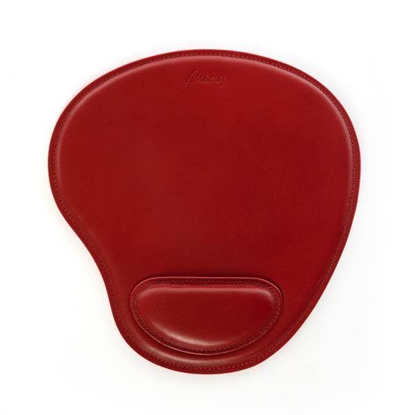Matraş Gerçek Deri Bilek Destekli Mousepad Kırmızı 0HH-1019