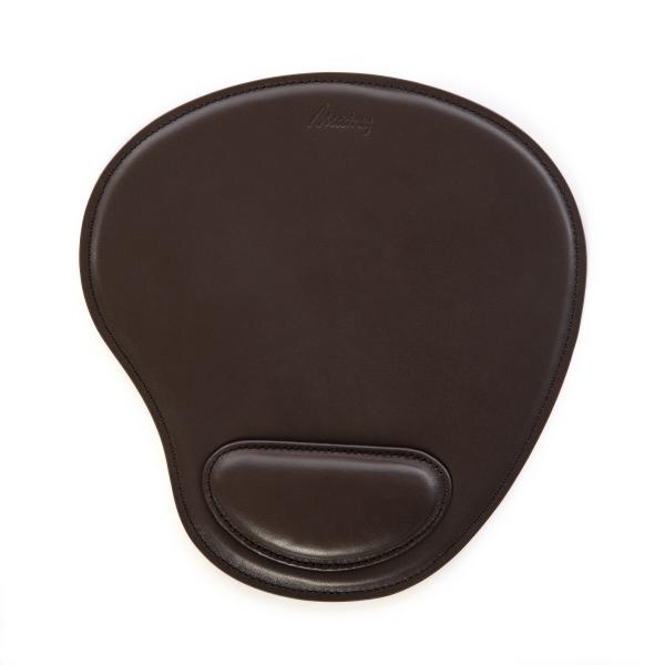 Matraş Gerçek Deri Bilek Destekli Mousepad Koyu Kahve 0HH-1019