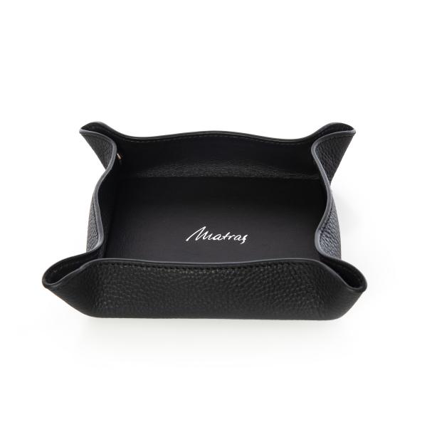 Unisex Siyah Gerçek Deri Masaüstü Kartvizitlik – 14x14 cm, Çıtçıtlı Tasarım 0HH-1046 