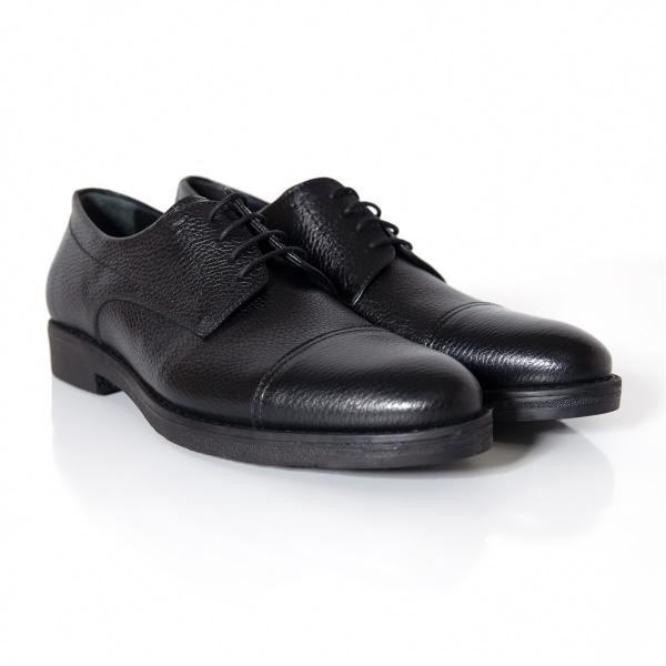 Matraş Erkek Deri Klasik Ayakkabı  Siyah 9FF-7139