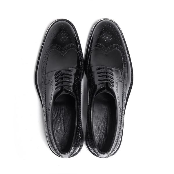 Matraş Erkek Deri Klasik Ayakkabı  Siyah 9FF-7142