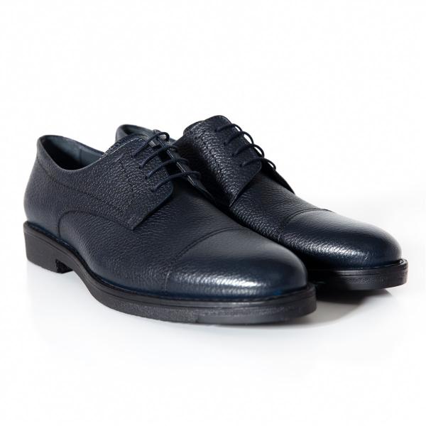 Matraş Erkek Deri Klasik Ayakkabı Lacivert 9FF-7139