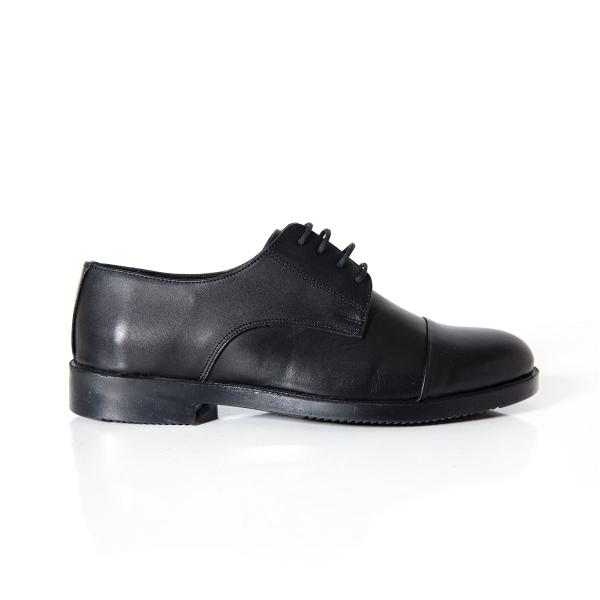 Matraş Erkek Deri Klasik Ayakkabı Siyah 9FF-7154