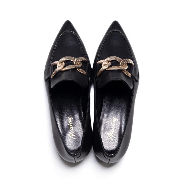 Matraş Kadın Klasik Ayakkabı Siyah 9FF-1444