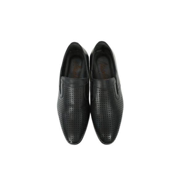 Matraş Lastik Detaylı Klasik Ayakkabı Siyah