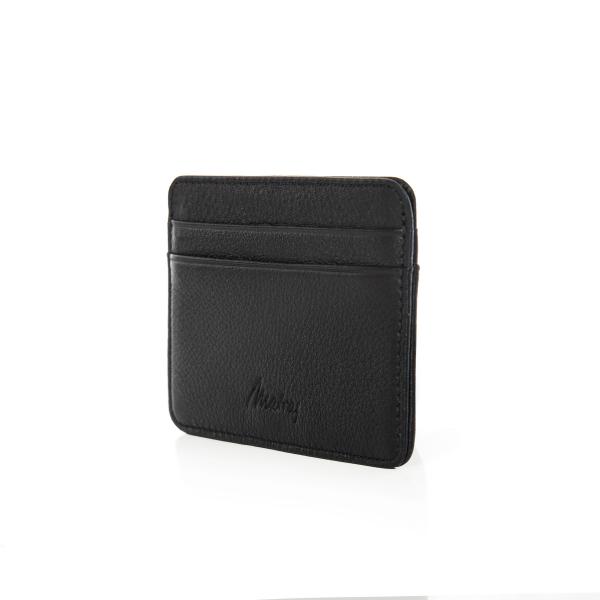 Matraş Unisex Deri Kartlık Siyah 0PP-1028