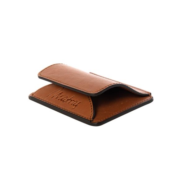 Matraş Hakiki Masaüstü Deri Kartvizitlik 10x8 cm Taba