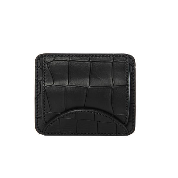 Matraş Hakiki Masaüstü Deri Kartvizitlik 10x8 cm Siyah