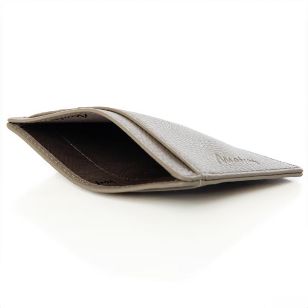 Matraş Erkek Şeffaf Deri Kartlık 11x8 cm Gri