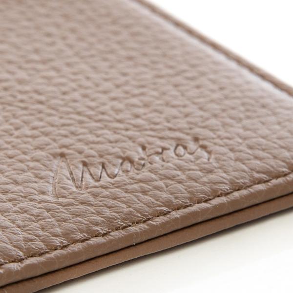 Matraş Erkek Şeffaf Deri Kartlık 11x8 cm Vizon