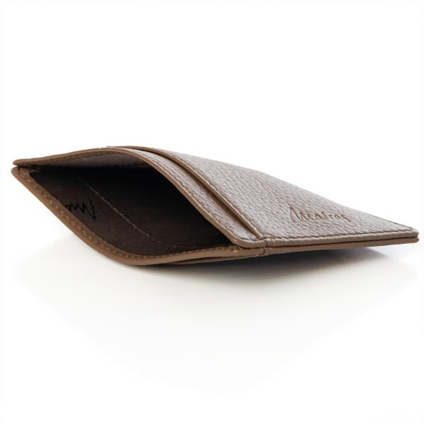 Matraş Erkek Şeffaf Deri Kartlık 11x8 cm Vizon
