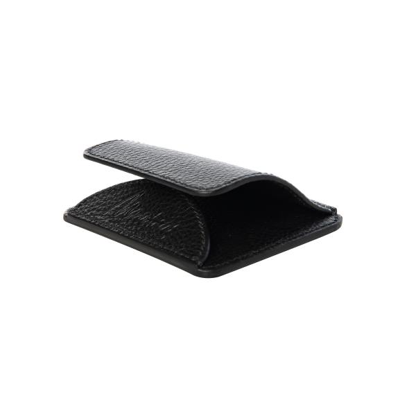 Matraş Hakiki Masaüstü Deri Kartvizitlik 10x8 cm Siyah