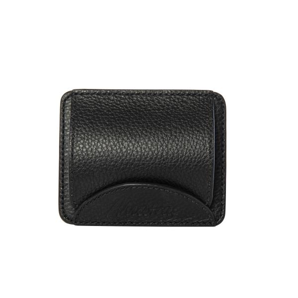 Matraş Hakiki Masaüstü Deri Kartvizitlik 10x8 cm Siyah